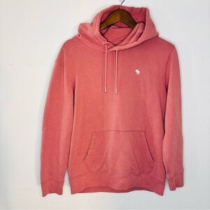 Abercrombie‎ & Fitch Soft A&F Fleece Hoodie – Women’s Size XS Dusty Pink Color